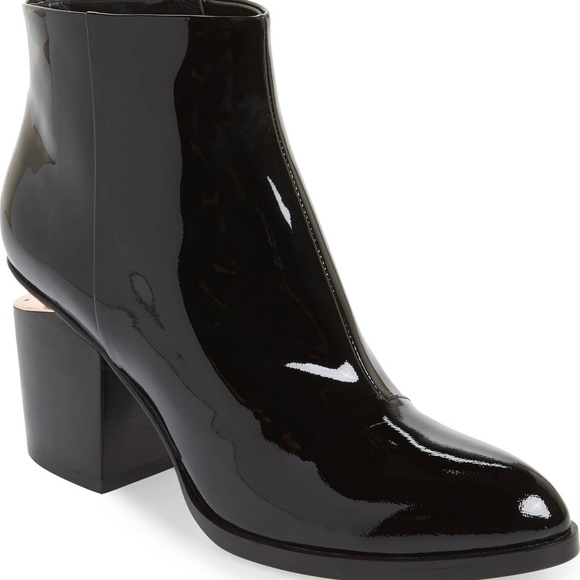 New ALEXANDER WANG Gabi Bootie Patent Leather - Picture 4 of 10